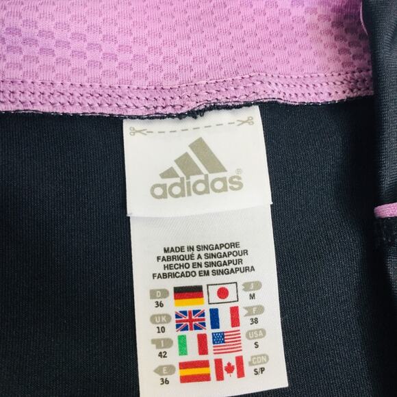 🚨SALE🚨 Adidas 3/4 Pants Charcoal and Lavender Capri 3/$10 4/$12 5/$15 - Picture 5 of 8